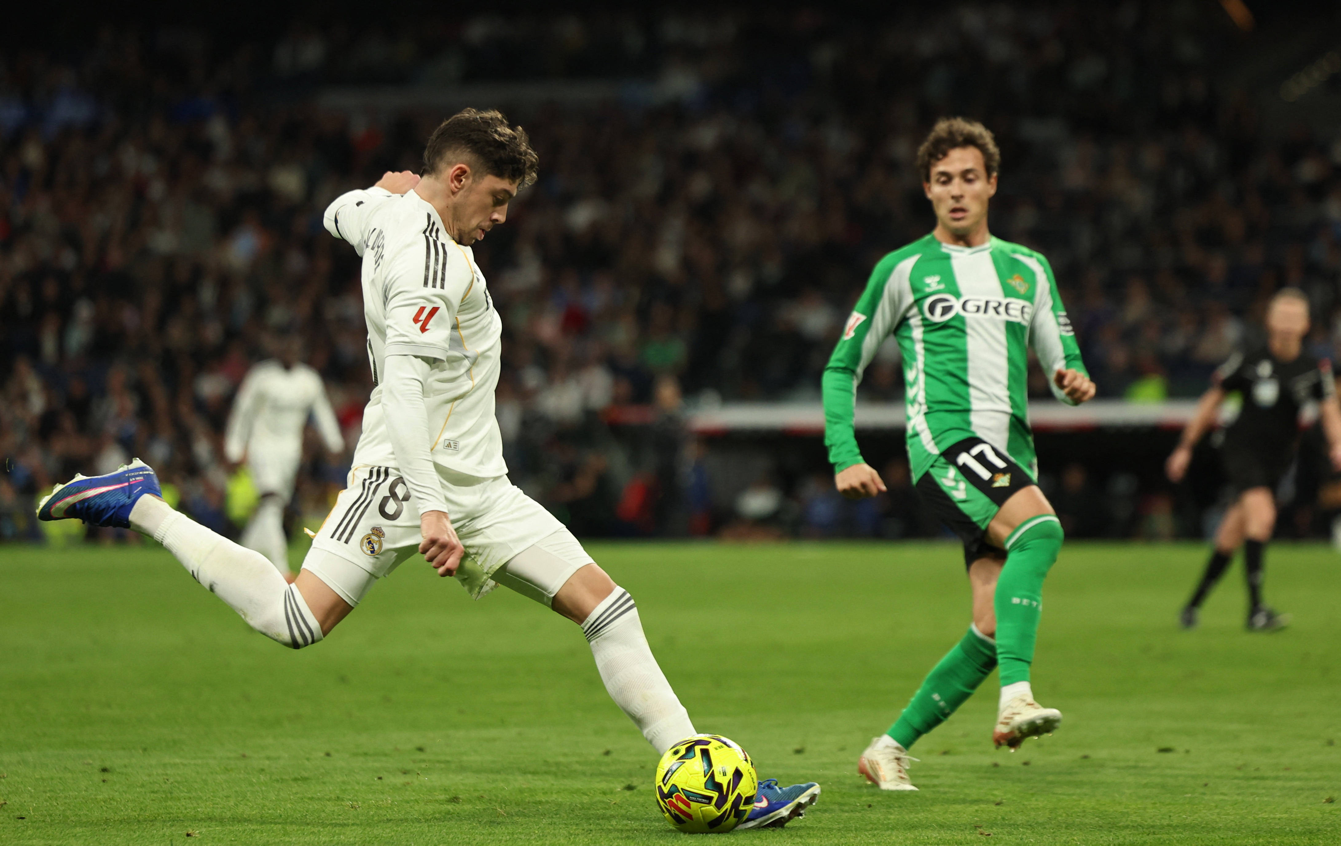 （外代二线）足球——西甲联赛：皇马胜贝蒂斯