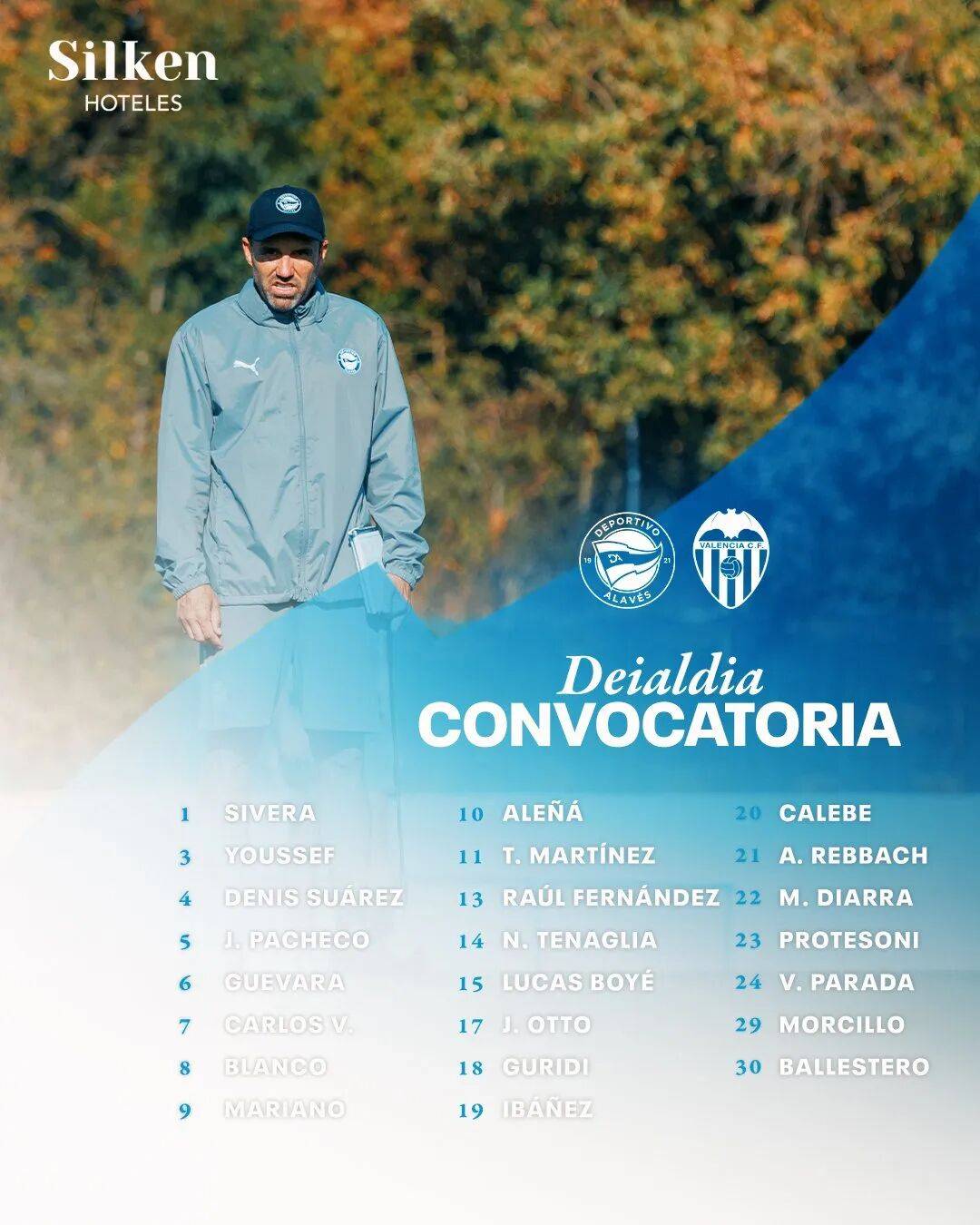 西甲联赛：阿拉维斯固若金汤，巴伦西亚四人缺席