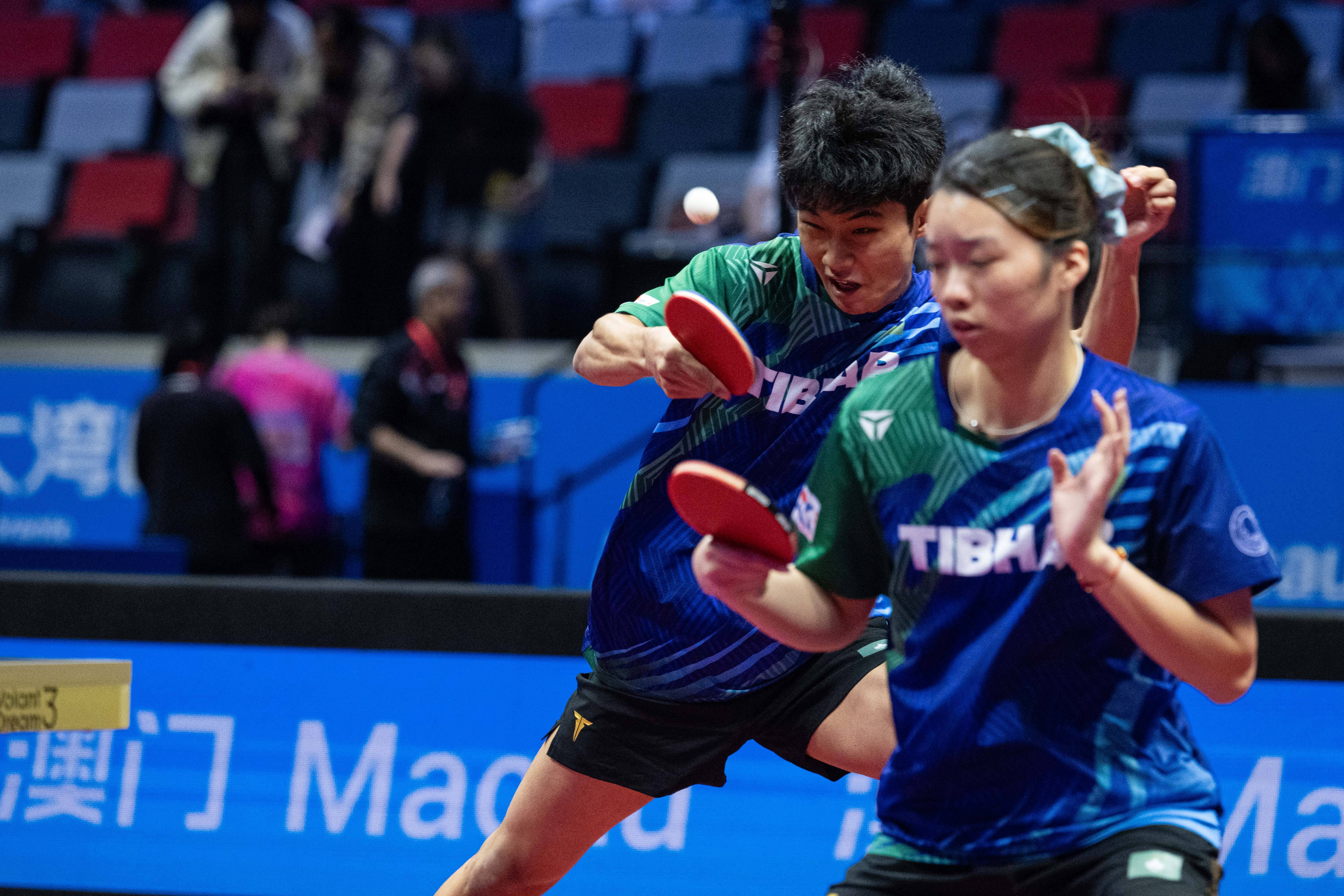 （全运会）乒乓球——混合双打赛况