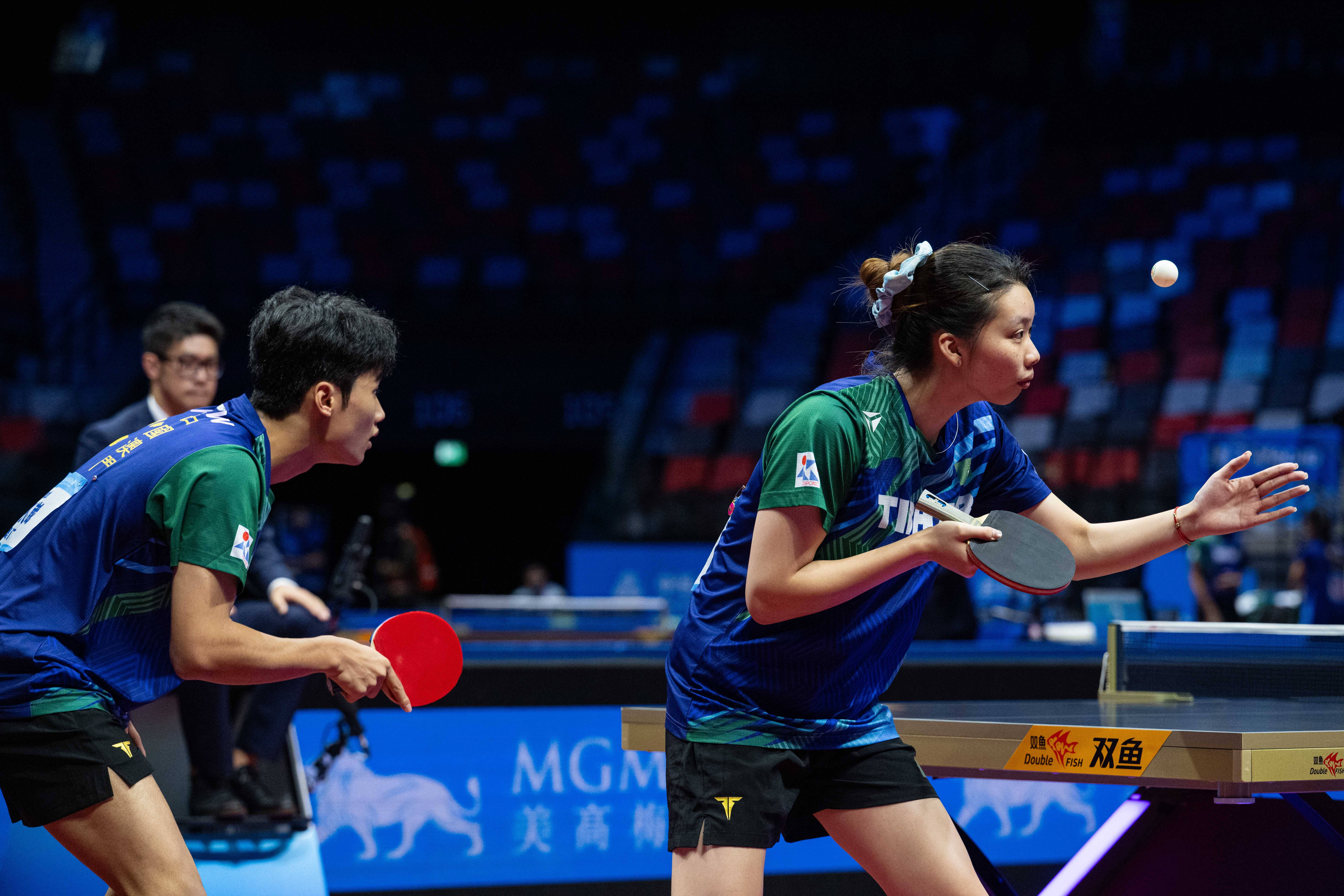 （全运会）乒乓球——混合双打赛况