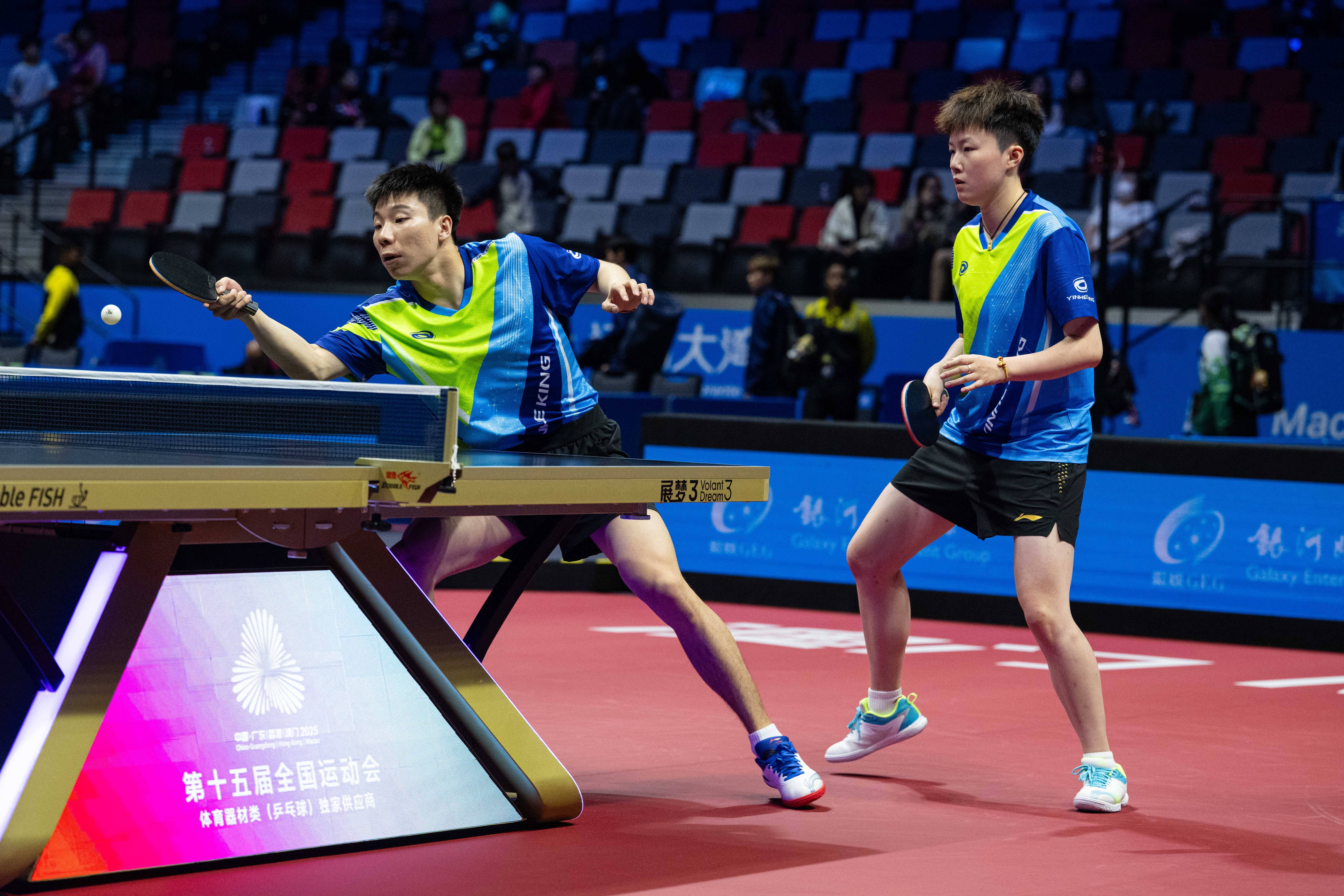（全运会）乒乓球——混合双打赛况