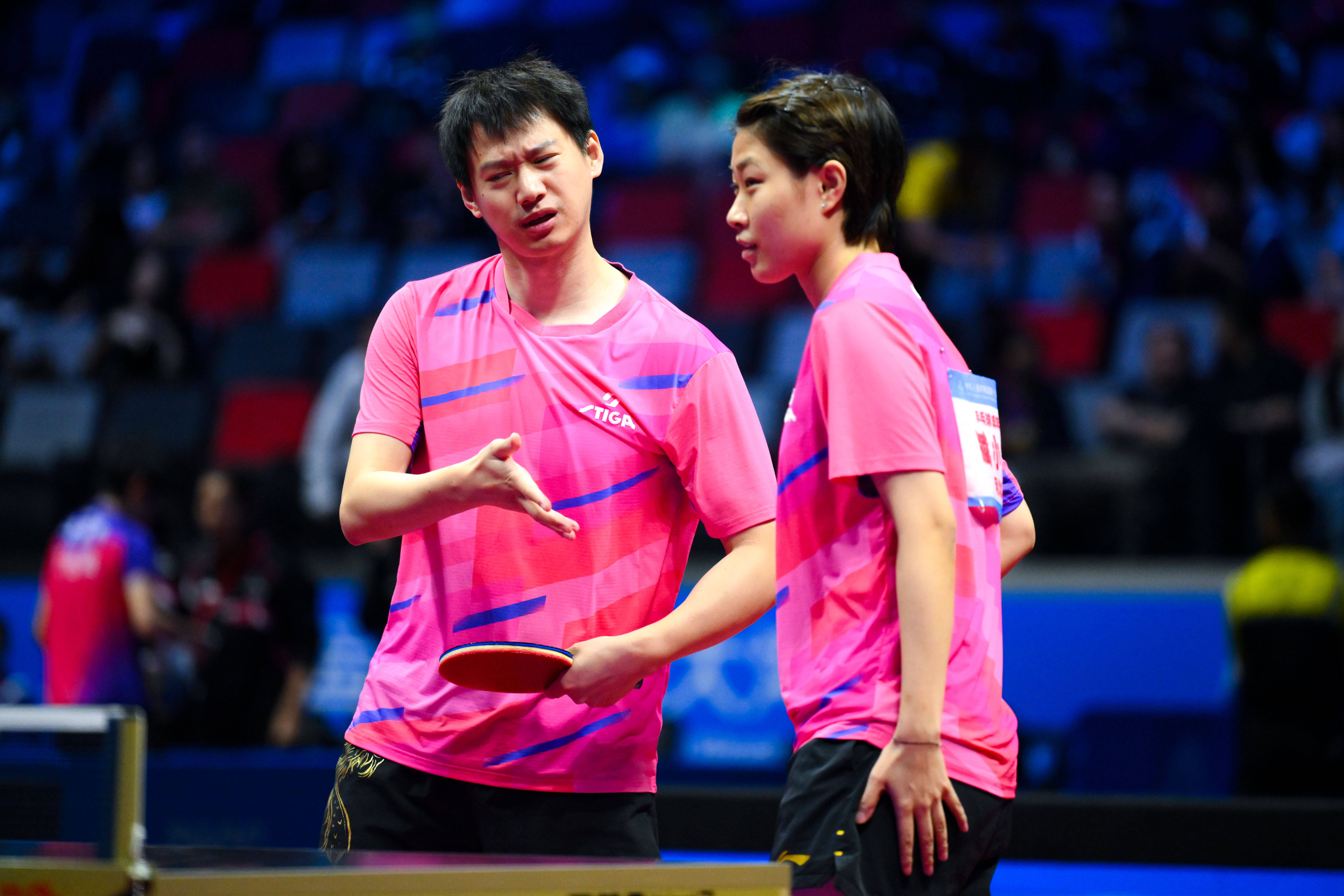 （全运会）乒乓球——混合双打1/8决赛赛况