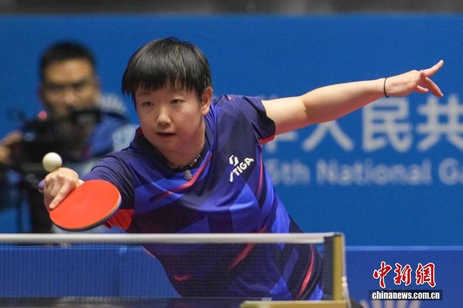 （粤港澳全运会）乒乓球女子单打1/4决赛