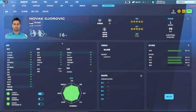 从青训营到大师赛：《网球经理25》助你成为专业网球经理人